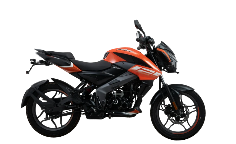 PULSAR NS 125 OBD2B - Wine Red - Orange