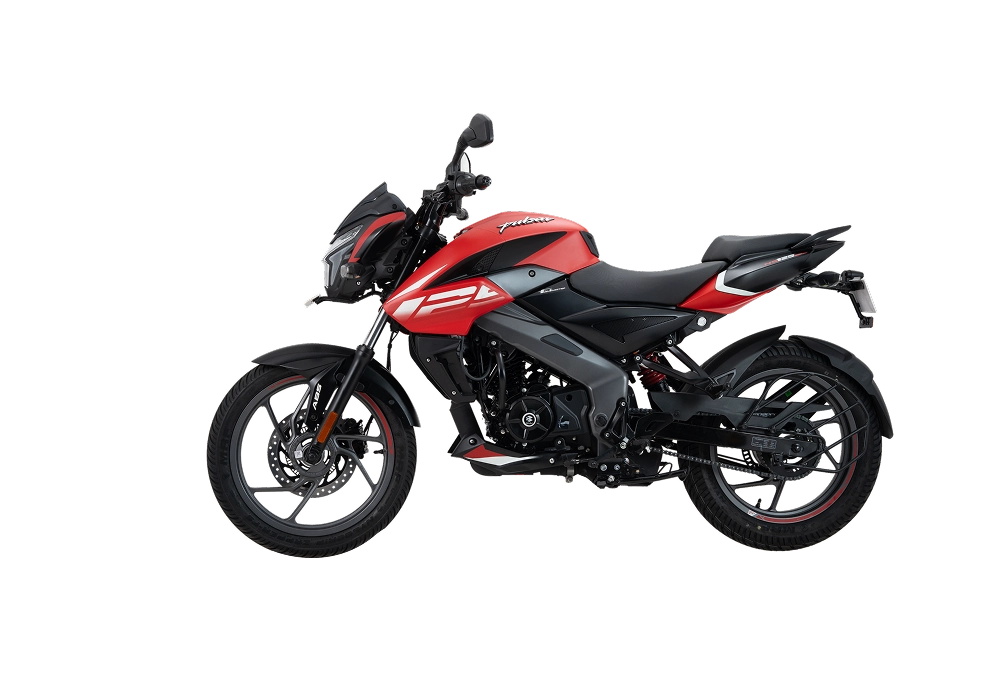 PULSAR NS 125 RIDE MODES - Red Color
