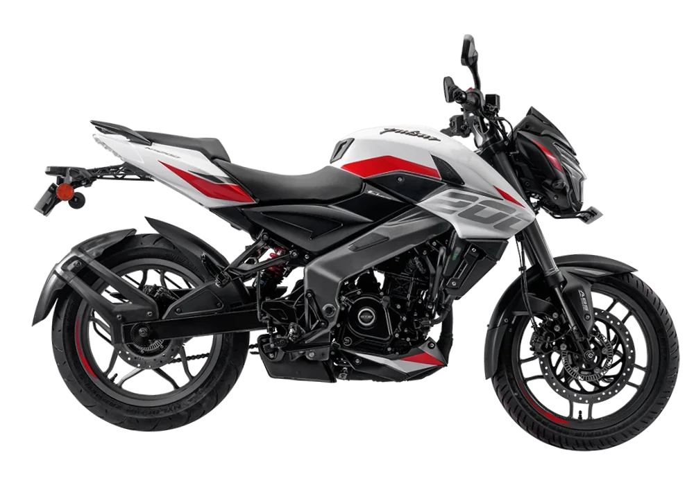 PULSAR NS 200 DUAL CHANNEL USD - White Color