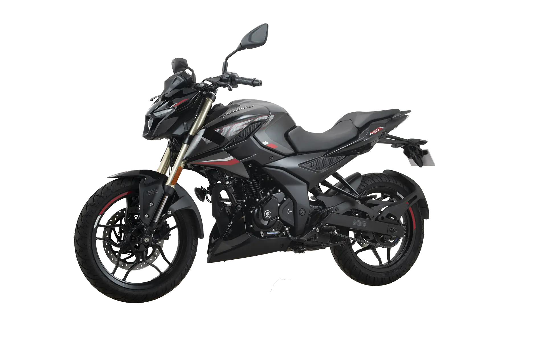 PULSAR N 160  SPLIT SEAT USD - Black Color