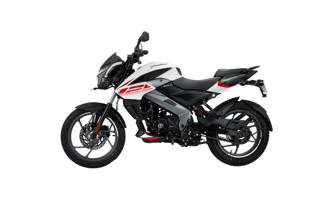 PULSAR NS 125 RIDE MODES - White Color
