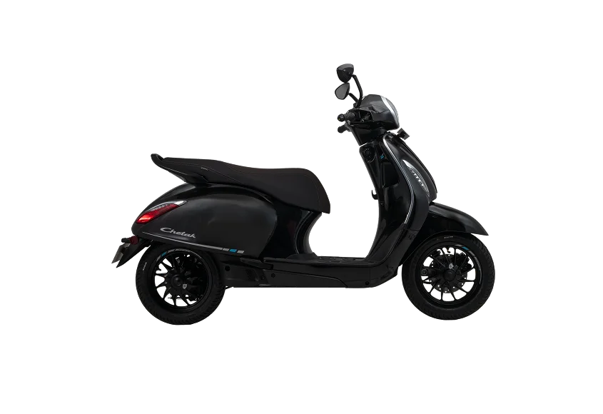 Chetak 3502 [3.5 kWh] - Black Color