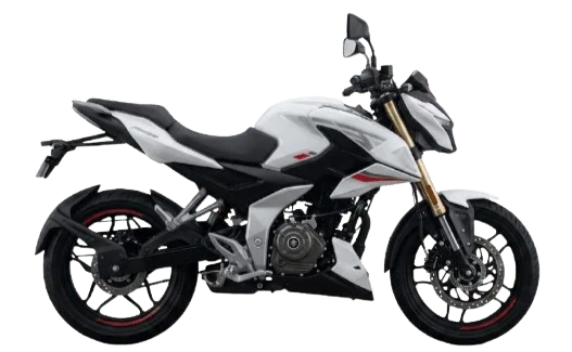 PULSAR N 160  SPLIT SEAT USD - White Color